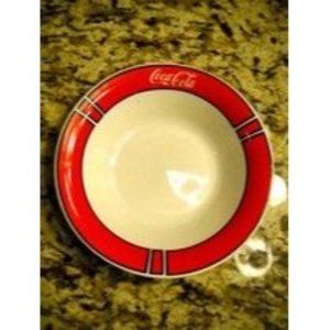 1996 Coca Cola Company Coke Logo 8" Collectors Cereal Soup Bowl Gibson